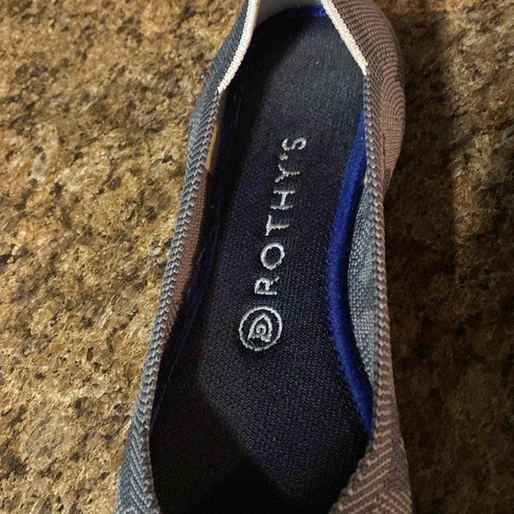 Rothys Gray Camo Flats - Picture 2 of 6